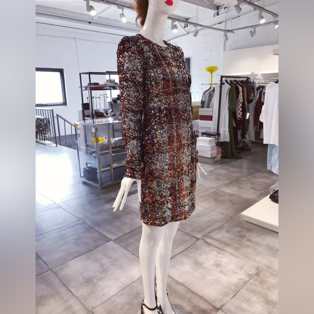 US 4/6 Toy G Sequins Dress NWT